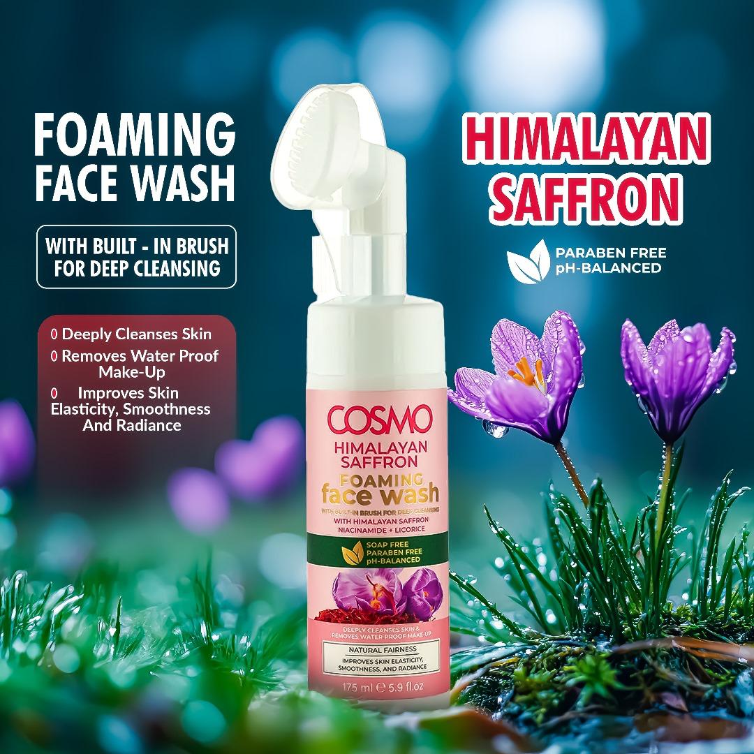Himalayan Saffron Foaming Face Wash